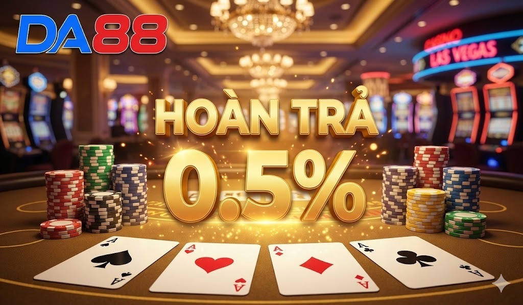 Sức hút từ sự kiện “Game bài xanh chín hoàn trả bất tận 0.5% không giới hạn”