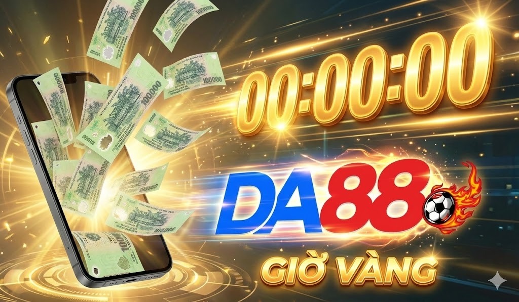 Giờ Vàng Cược Thể Thao Thưởng Ngay 100.000 VNĐ Hàng Ngày: Săn Quà Cực Chất Tại DA88! 2 Chi tiết thể lệ chương trình Giờ vàng cược Thể thao thưởng ngay 100.000 VNĐ hàng ngày